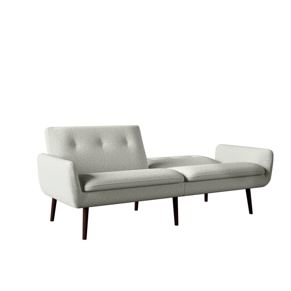 Comerford Mid-Century Modern Button-Tufted Sleeper Sofa