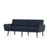 Comerford Mid-Century Modern Button-Tufted Sleeper Sofa