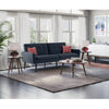 Comerford Mid-Century Modern Button-Tufted Sleeper Sofa