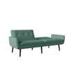 Comerford Mid-Century Modern Button-Tufted Sleeper Sofa