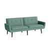 Comerford Mid-Century Modern Button-Tufted Sleeper Sofa