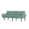 Comerford Mid-Century Modern Button-Tufted Sleeper Sofa