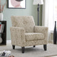 Gould Transitional Button-Tufted Armchair