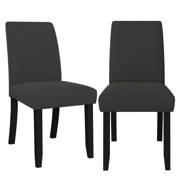 Kasey Upholstered Armless Dining Chairs (Set of 2)
