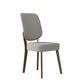 Dellers Mid-Century Modern Upholstered Dining Chairs (Set of 2)