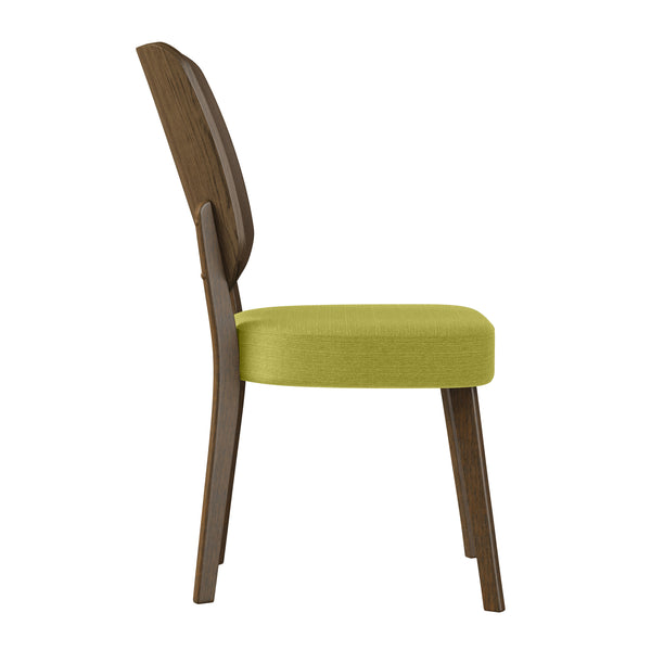Atkinson Mid-Century Modern Armless Dining Chairs (Set of 2)