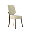 Dellers Mid-Century Modern Upholstered Dining Chairs (Set of 2) - Oatmeal Linen