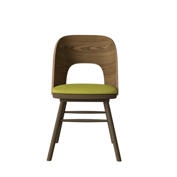 Jayne Mid-Century Modern Armless Dining Chairs (Set of 2)