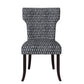 Bontrager Traditional Notched-Back Armless Chairs (Set of 2)