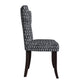 Bontrager Traditional Notched-Back Armless Chairs (Set of 2)
