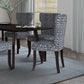 Bontrager Traditional Notched-Back Armless Chairs (Set of 2)