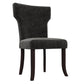 Bontrager Traditional Notched-Back Armless Chairs (Set of 2)
