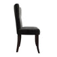 Bontrager Traditional Notched-Back Armless Chairs (Set of 2)