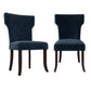 Bontrager Traditional Notched-Back Armless Chairs (Set of 2)