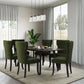 Bontrager Traditional Notched-Back Armless Chairs (Set of 2)