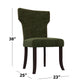 Bontrager Traditional Notched-Back Armless Chairs (Set of 2)