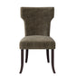 Bontrager Traditional Notched-Back Armless Chairs (Set of 2)