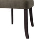 Bontrager Traditional Notched-Back Armless Chairs (Set of 2)