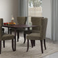Bontrager Traditional Notched-Back Armless Chairs (Set of 2)