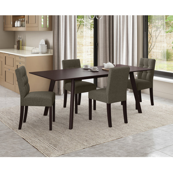 Albrecht Tufted Upholstered Dining Chairs (Set of 4)
