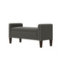 Arron Transitional Bench Storage Ottoman
