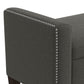 Arron Transitional Bench Storage Ottoman