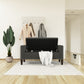 Arron Transitional Bench Storage Ottoman