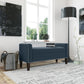 Arron Transitional Bench Storage Ottoman