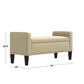 Arron Transitional Bench Storage Ottoman