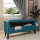 Arron Transitional Bench Storage Ottoman