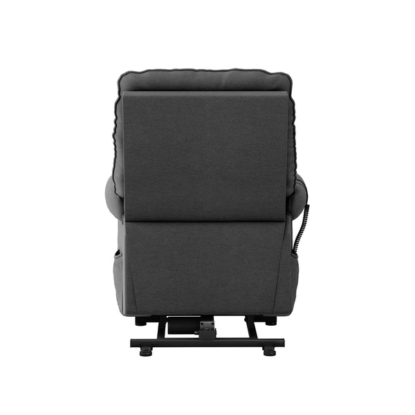Cleavenger Power Recline and Lift Button-Tufted Chair