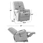 Cleavenger Power Recline and Lift Button-Tufted Chair