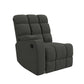Jazmin 2-Position Left-Arm Wall Hugger Storage Reclining Chair