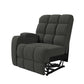 Jazmin 2-Position Left-Arm Wall Hugger Storage Reclining Chair