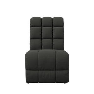 Jazmin Modular Wall-Hugger Armless Recliner Chair