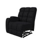 Jazmin 2-Position Left-Arm Wall Hugger Storage Reclining Chair