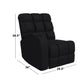 Jazmin 2-Position Left-Arm Wall Hugger Storage Reclining Chair