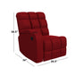 Jazmin 2-Position Left-Arm Wall Hugger Storage Reclining Chair
