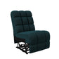 Jazmin Modular Wall-Hugger Armless Recliner Chair