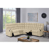 Jazmin 5-Seat Reclining Sectional with Wedge