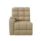 Jazmin 2-Position Left-Arm Wall Hugger Storage Reclining Chair