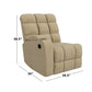 Jazmin 2-Position Left-Arm Wall Hugger Storage Reclining Chair