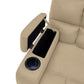 Jazmin 2-Position Left-Arm Wall Hugger Storage Reclining Chair