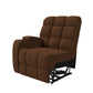 Jazmin 2-Position Left-Arm Wall Hugger Storage Reclining Chair