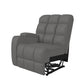 Jazmin 2-Position Left-Arm Wall Hugger Storage Reclining Chair