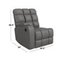 Jazmin 2-Position Left-Arm Wall Hugger Storage Reclining Chair