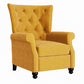 Kursi Diamond Button-Tufted Pushback Recliner