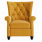 Kursi Diamond Button-Tufted Pushback Recliner