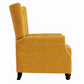 Kursi Diamond Button-Tufted Pushback Recliner