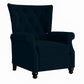 Kursi Diamond Button-Tufted Pushback Recliner